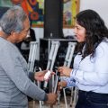 Fortalece Lupita Cuautle la inclusión y bienestar con entrega de aparatos ortopédicos
