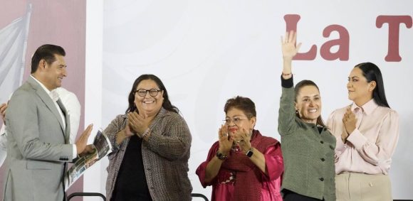 Claudia Sheinbaum presenta en Puebla su informe regional: “La Transformación Avanza”