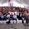 Avanza Lupita Cuautle con la cuarta entrega de apoyos alimentarios