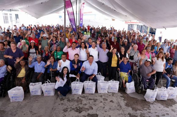 Avanza Lupita Cuautle con la cuarta entrega de apoyos alimentarios