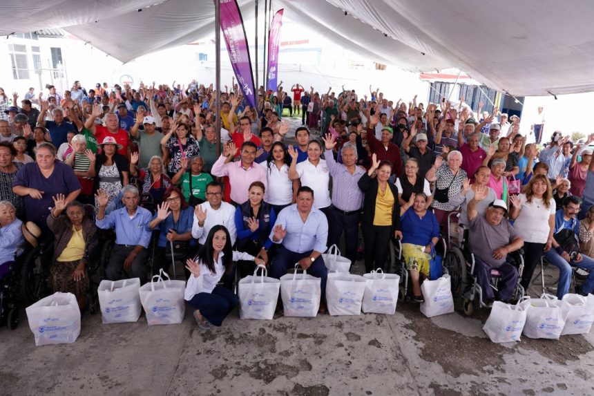 Avanza Lupita Cuautle con la cuarta entrega de apoyos alimentarios