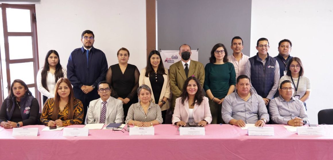 Afianza Lupita Cuautle política de integridad en San Andrés Cholula