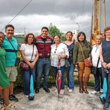Omar Muñoz encabeza perforación de pozo en Sanctorum