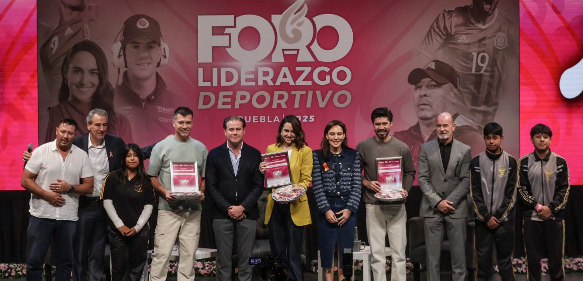 Pepe Chedraui inauguró el Foro de “Liderazgo Deportivo”en Puebla