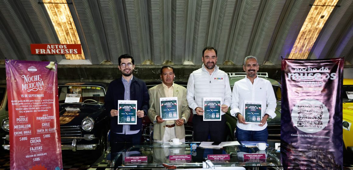 Puebla celebra fiestas patrias con Noche de Museos 