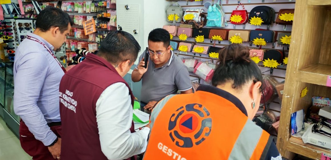 Clausuran 17 establecimientos de productos chinos en operativo interinstitucional en Puebla
