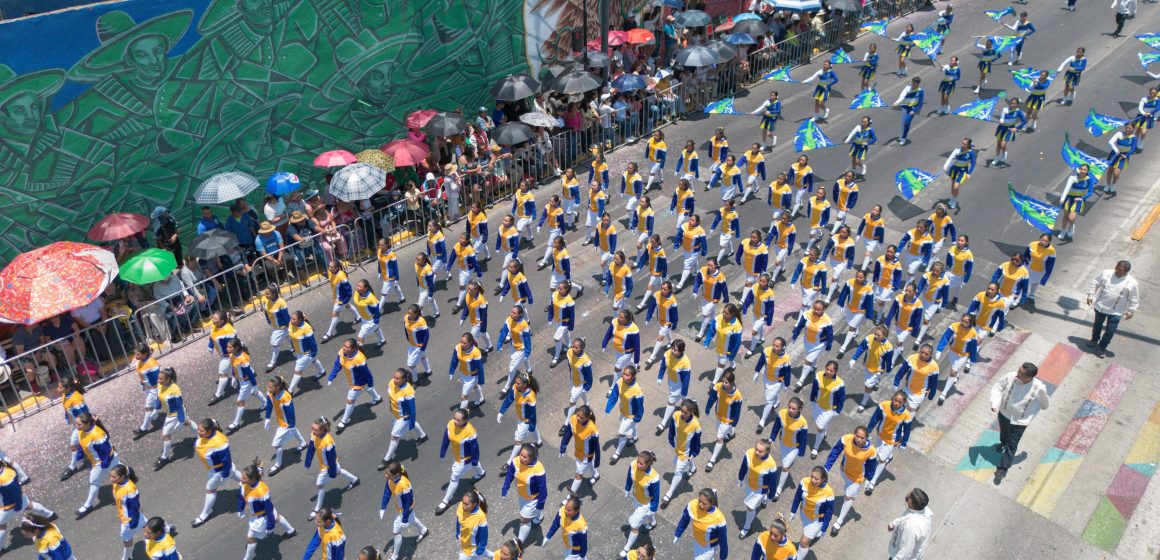 Desfile Cívico-Militar en Puebla: más de 4 mil estudiantes participarán en la columna escolar