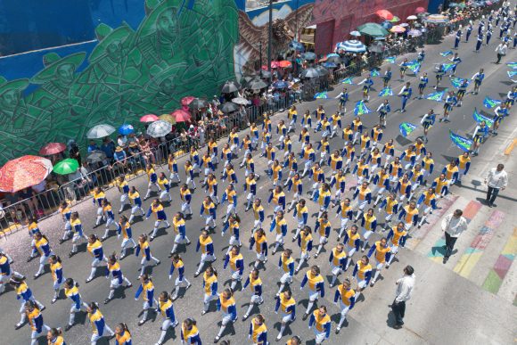 Desfile Cívico-Militar en Puebla: más de 4 mil estudiantes participarán en la columna escolar