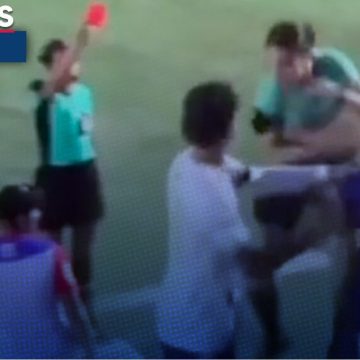 ¡Insólito! Futbolista colombiano agrede a árbitra Vanessa Ceballos tras ser expulsado del partido