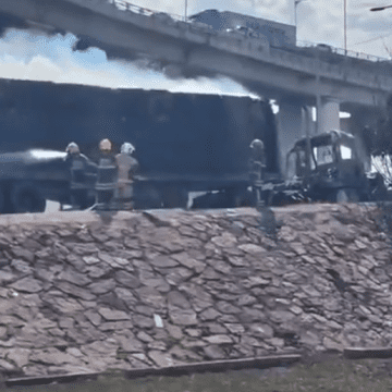 Explosión de pipa de gas en el Puente de La Concordia deja 57 heridos; 19 en estado grave