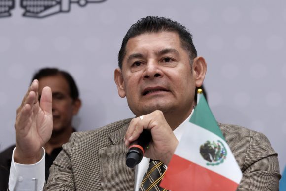 Alejandro Armenta celebra su primer Grito de Independencia como gobernador de Puebla