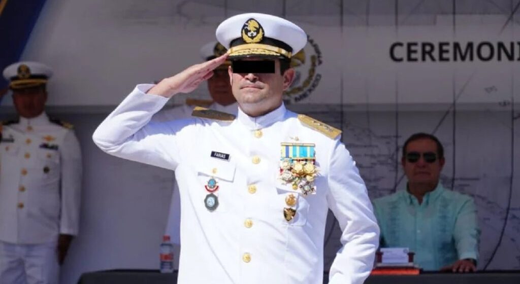 Vicealmirante Manuel Roberto Farías Laguna, el más alto mando naval detenido por huachicol en México