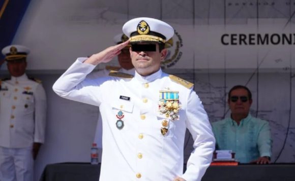 Vicealmirante Manuel Roberto Farías Laguna, el más alto mando naval detenido por huachicol en México