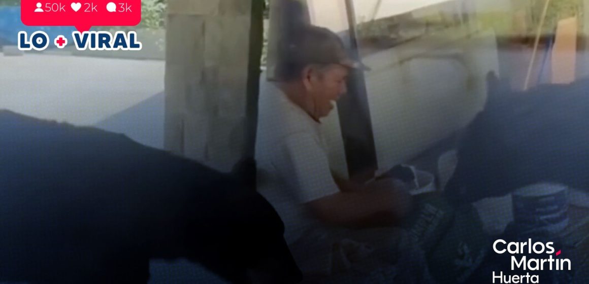¡Sorprendente! Oso roba comida a trabajadores en Nuevo León