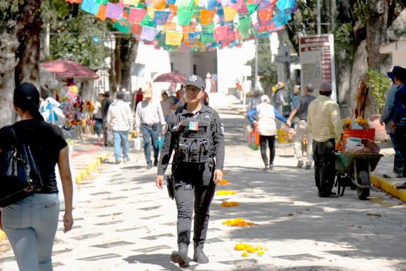 Puebla Blindada en Todos Santos: Despliegan 1,250 policías estatales