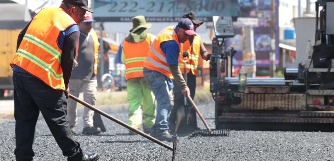 Camino Real a Cholula: Reencarpetamiento avanza con ahorro del 54.4%
