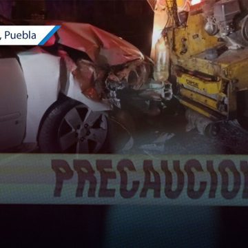 Accidente en la carretera federal El Seco-Esperanza deja dos heridos; una esta embarazada