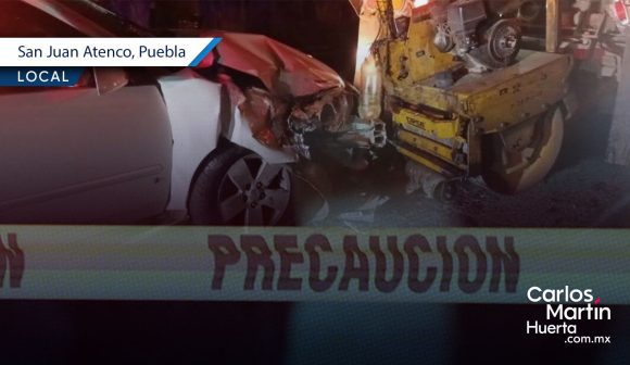 Accidente en la carretera federal El Seco-Esperanza deja dos heridos; una esta embarazada