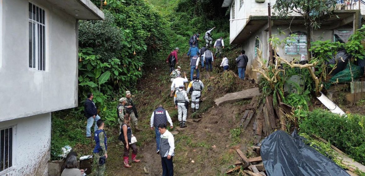 Sube a 10 el número de muertos por lluvias en la Sierra Norte de Puebla