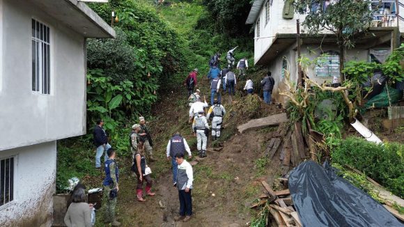 Afectaciones Sierra Norte Sube a 10 el número de muertos por lluvias en la Sierra Norte de Puebla