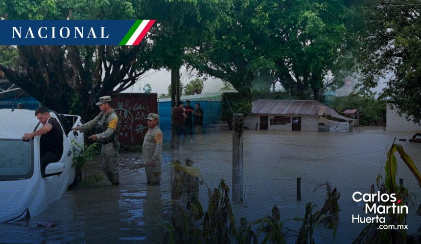 Afectaciones lluvias Asciende a 70 la cifra de muertos y 72 desaparecidos por lluvias
