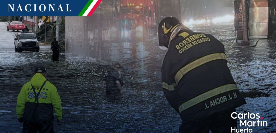 Mueren menor y policía tras lluvias que afectaron 31 estados del país