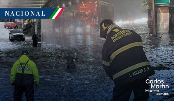 Mueren menor y policía tras lluvias que afectaron 31 estados del país