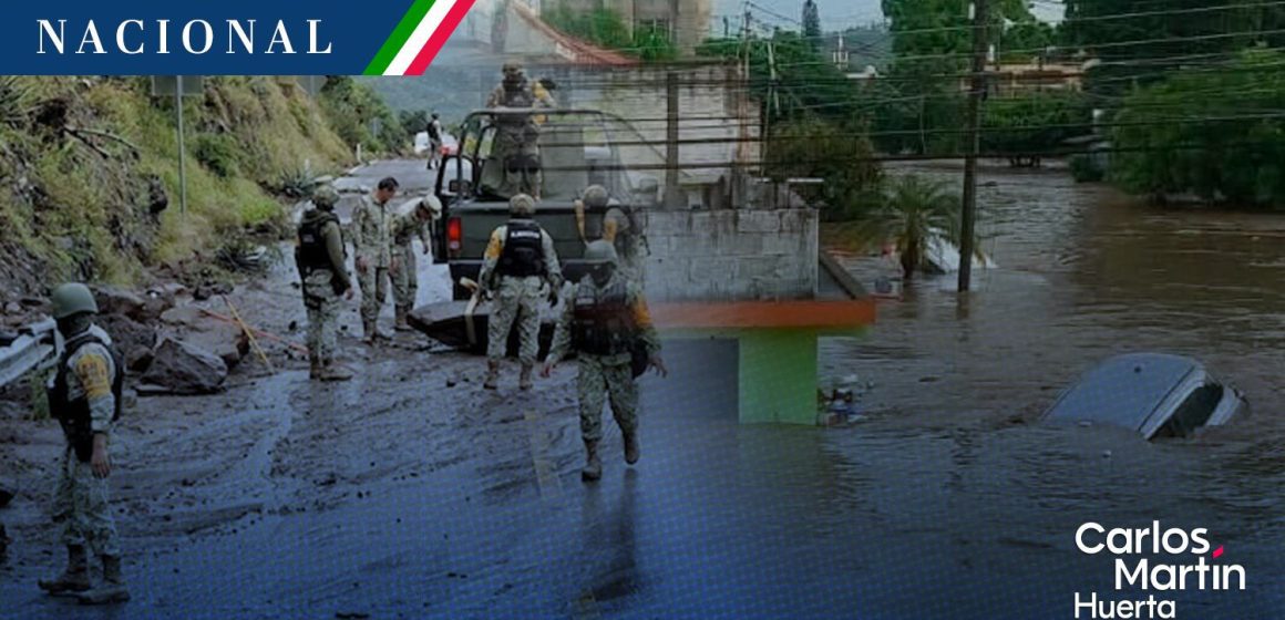 Tragedia por lluvias: Suman 64 muertos en cinco estados del país
