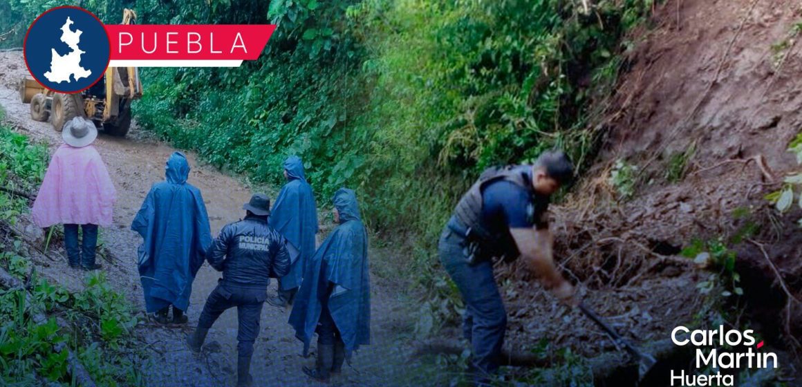 Temporal de lluvias ha generado afectaciones en municipios de Puebla