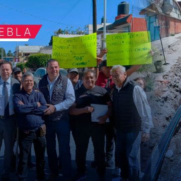 Agua de Puebla renueva red hídrica en La Libertad y Aquiles Serdán en beneficio de más 18 mil habitantes