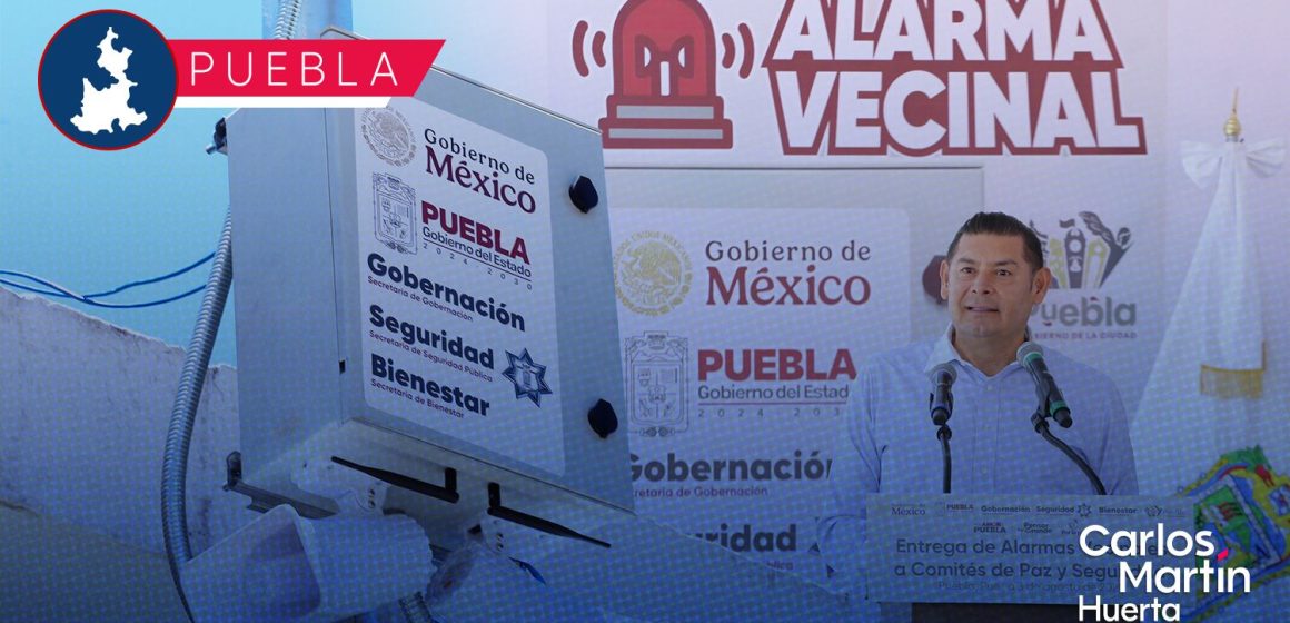 Alarmas Vecinales consolidan entornos seguros con participación ciudadana en Puebla capital