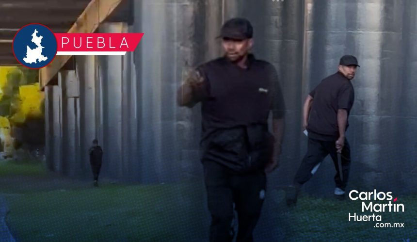 Alertan de hombre con machete que amedrenta a las mujeres en la Recta a Cholula