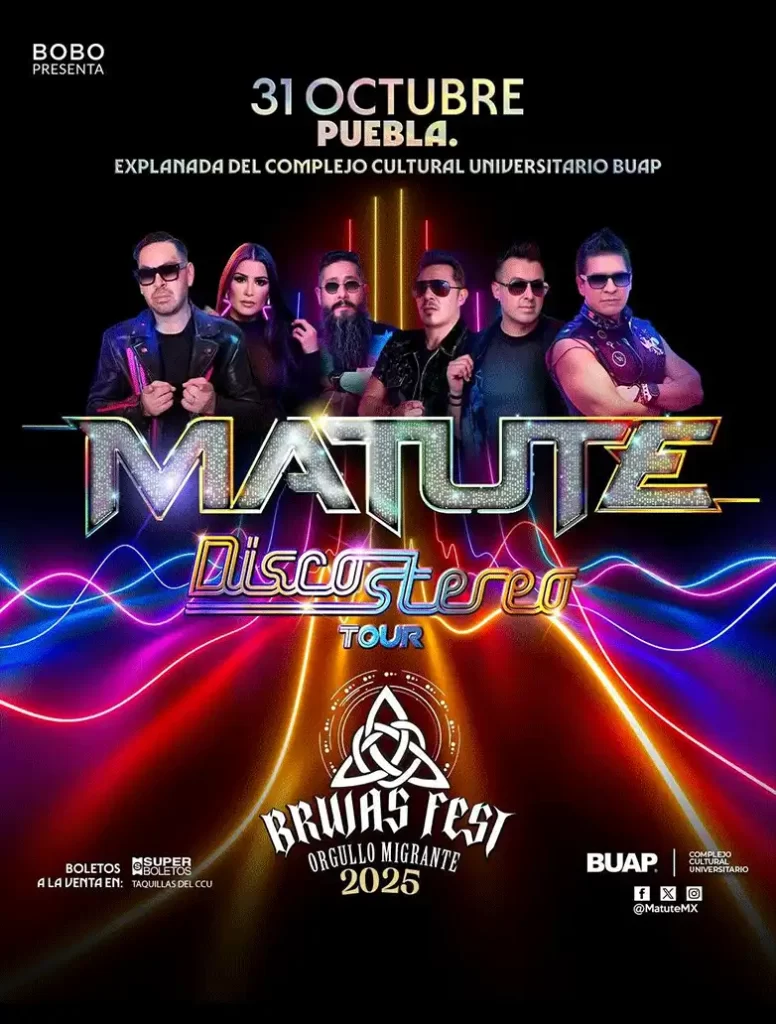 Anuncian el Brujas Fest Orgullo Migrante 2025 con concierto de Matute 2 Anuncian el Brujas Fest Orgullo Migrante 2025 con concierto de Matute 2