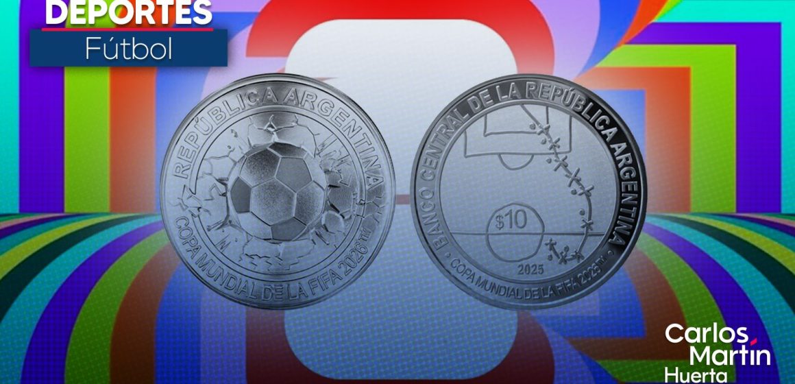 Argentina presenta moneda conmemorativa del Mundial 2026 con tributo a Maradona Argentina presenta moneda conmemorativa del Mundial 2026 con tributo a Maradona