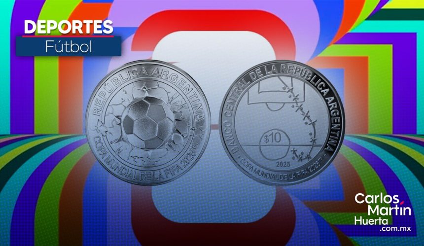 Argentina presenta moneda conmemorativa del Mundial 2026 con tributo a Maradona Argentina presenta moneda conmemorativa del Mundial 2026 con tributo a Maradona