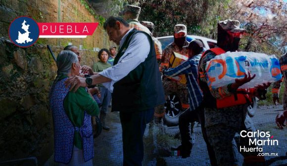 Damnificados de la Sierra Norte son atendidos con puntualidad y cercanía: Armenta