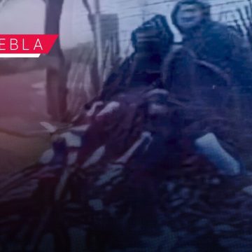Asaltan a habitantes de Lomas de Angelópolis; sujetos huyen en moto