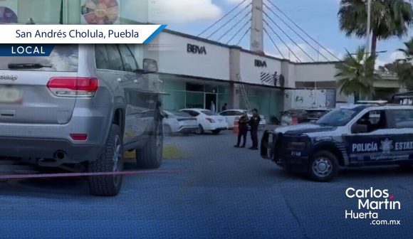 Asaltan a cuentahabiente en Plaza Pabellón; le quitaron maletín con efectivo