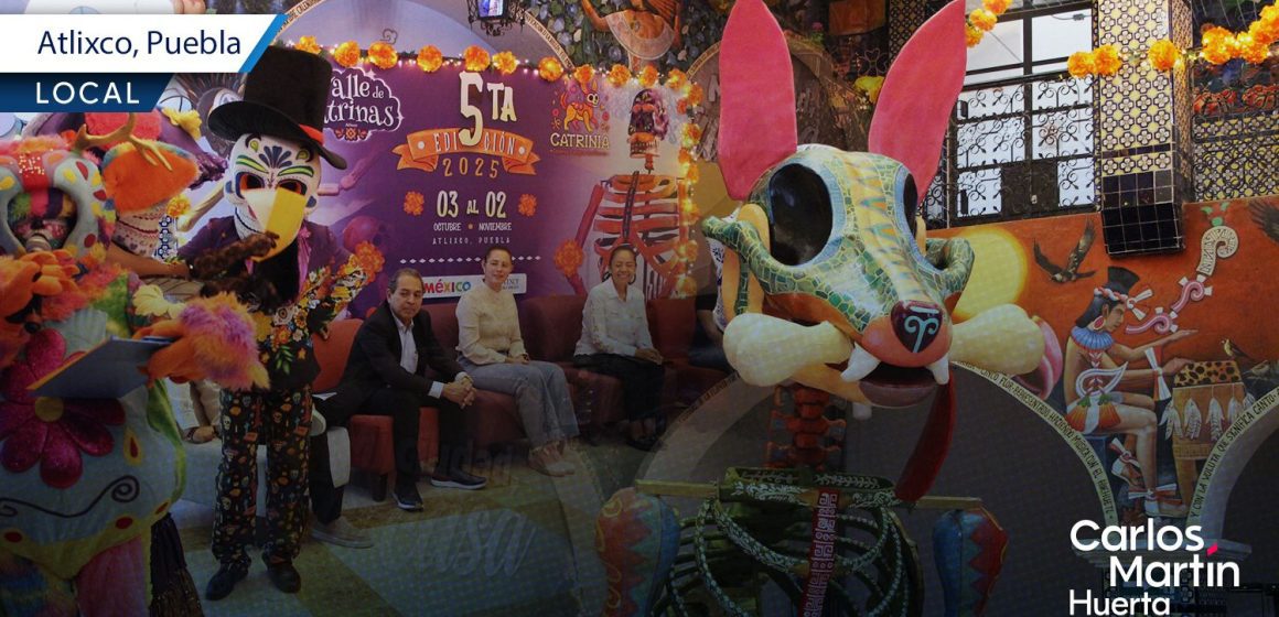 Atlixco invita a la experiencia sensorial Catrinia 2025
