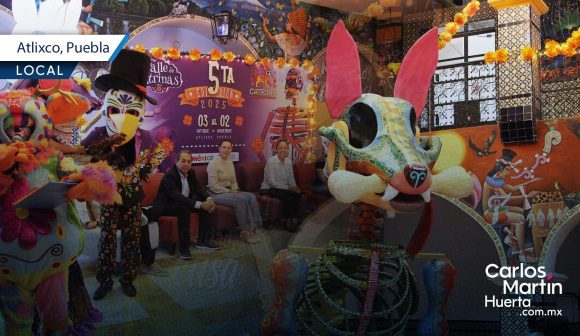 Atlixco invita a la experiencia sensorial Catrinia 2025