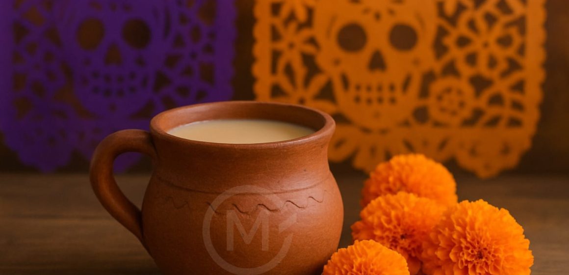 Atole de Cempasúchil; sabor ancestral para Día de Muertos