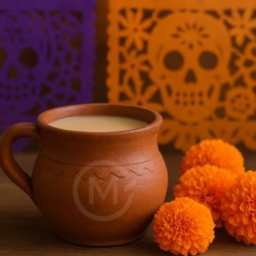 Atole de Cempasúchil; sabor ancestral para Día de Muertos