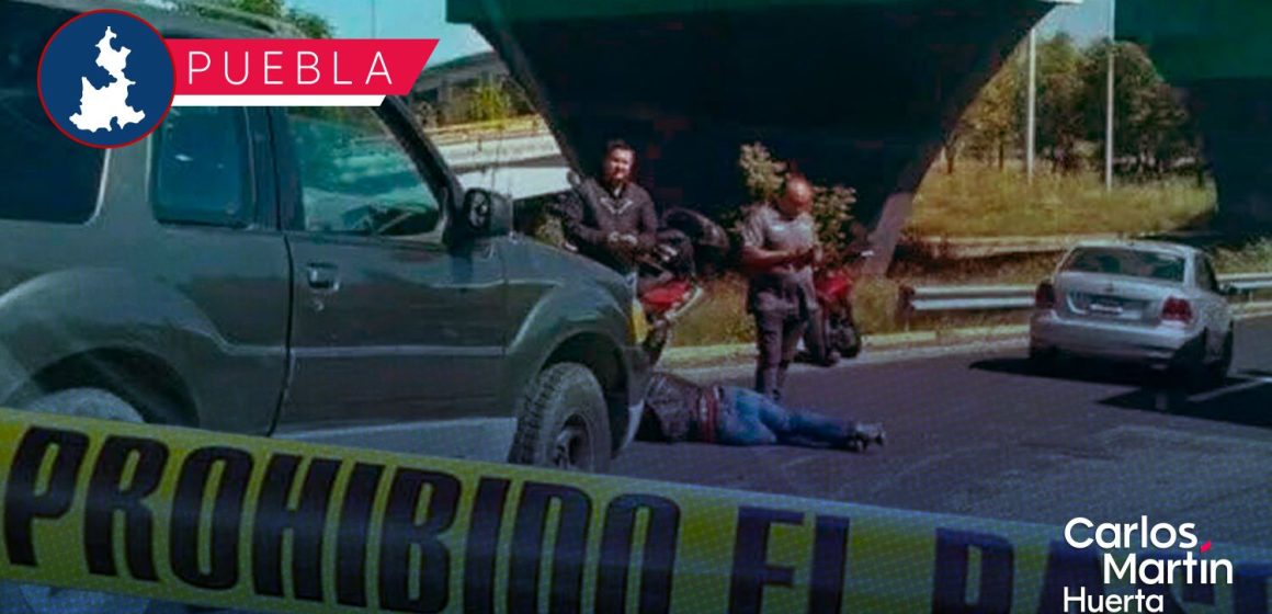 Atropellan a hombre en la carretera federal Puebla-Tehuacán; se encuentra grave