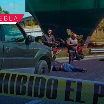 Atropellan a hombre en la carretera federal Puebla-Tehuacán; se encuentra grave