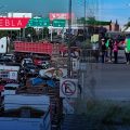 Bloqueo total en Periférico Ecológico por protesta de transportistas