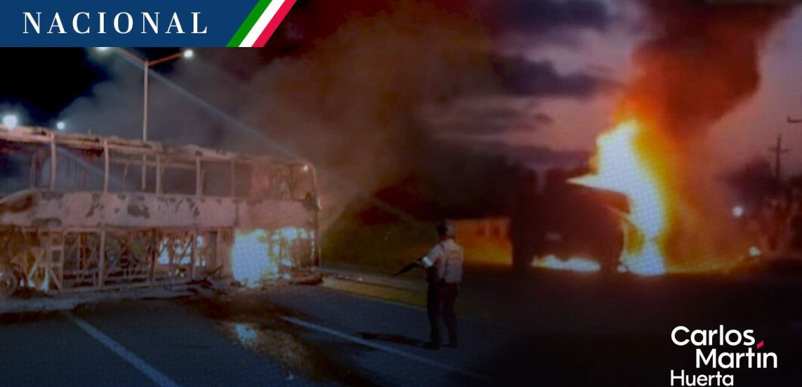 Zacatecas registró bloqueos carreteros y quema de vehículos