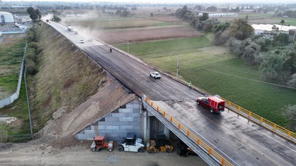 Reabren circulación en Bulevar Aeropuerto; vía de acceso a México-Puebla