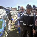 Rectora Lilia Cedillo coloca primera piedra de pista de tartán y campo traviesa en la prepa Calderón