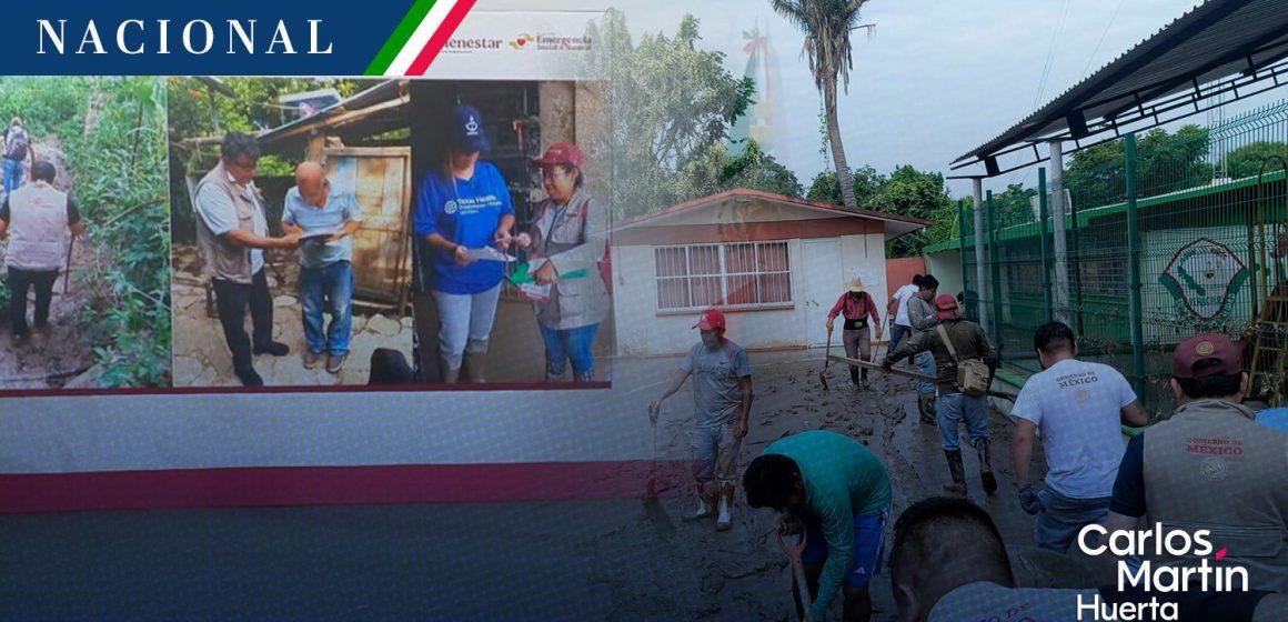 Avanza censo de viviendas en estados afectados por lluvias; Poza Rica, prioridad  
