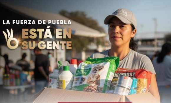 Habilitan centros de acopio para damnificados de la Sierra Norte de Puebla